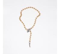 Collier chaîne et tête de serpent doré UN