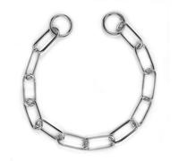 Collier-chaîne grosses mailles chromé pour chien Kerbl Argenté 59 cm