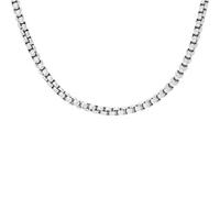 Fossil Collier homme JF04505040 – Chaîne en acier inoxydable 460+50 mm, 2,8 mm
