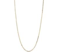 Collier Chaine Or 18 Carats 750/000 Jaune Forçat Diamantée - Homme ou Femme - L'ATELIER D'AZUR