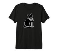 Collier Chat avec Ruth Bader Ginsburg RBG T-Shirt Haut de Gamme