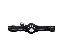 Collier Chat GPS Collier Anti Fugue Chat Colliers pour Chats: avec GPS Et Grelot Elastique Design RéFléChissant Compatible Suivi Gpss Et Doté De Fermoir De SéCurité
