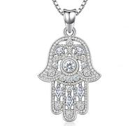 Collier Chat Noir, Signe du Zodiaque, Main, Tétragramme, Hécate Argent 925