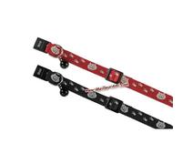 Collier Chat Nylon Tete De Chat