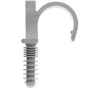 Collier-cheville Ramclip gris simple pour gaine PER ou ICTA - Type 16 - Seau de 100 gris G