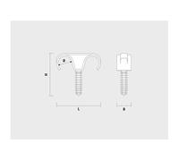 Collier cheville Taclip double FTD - CELO - 9XXFTD