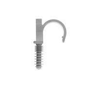 Collier-chevilleclip gris simple pour gaine PER ou ICTA - Type 20 - Seau de 100