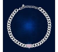 Collier CHIARA FERRAGNI en Laiton Blanc et Cristal