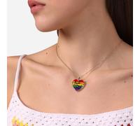 Collier CHIARA FERRAGNI en Laiton Jaune et Email Multicolore