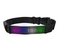 Collier Chien Affichage à défilement LED FONGWAN Texte Personnalisé Contrôle de l'appli Recharge Usb Anti-perdu - L