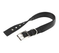 Ferplast Collier pour chien grande taille, nylon rembourré, boucle réglable en métal, 43-50 cm, noir