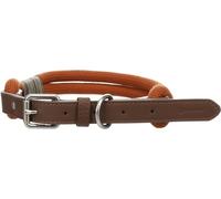 Chien Collier Athos Cognac L 45-55cm 20mm