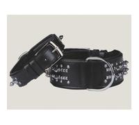 Collier chien Delgado cuir noir 65cm x 50mm - NOBBY - Collier - Noir - Grand - Chien
