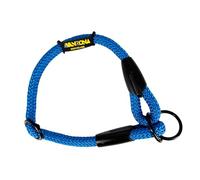 Collier Chien Etrangleur Anti-Traction Dressage, Petits Moyens Grands Chiens, Fabriqué en Espagne. Bleu. XXL(≤80CM).