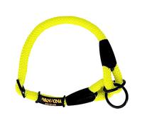 Collier Chien Etrangleur Anti-Traction Dressage, Petits Moyens Grands Chiens, Fabriqué en Espagne. Jaune. XS (≤50CM).