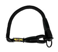 Collier Chien Etrangleur Anti-Traction Dressage, Petits Moyens Grands Chiens, Fabriqué en Espagne. Noir. L(≤65CM).
