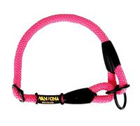 Collier Chien Etrangleur Anti-Traction Dressage, Petits Moyens Grands Chiens, Fabriqué en Espagne. Rose. M(≤60CM).
