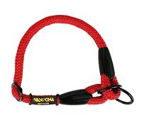 Collier Chien Etrangleur Anti-Traction Dressage, Petits Moyens Grands Chiens, Fabriqué en Espagne. Rouge. M(≤60CM).