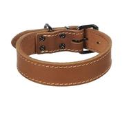 Collier Chien Montana en Cuir Marron XL 49-59cm 40mm