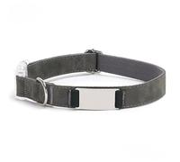 Collier Chien personnalisé prénom - Étiquettes nominatives gravées personnalisées, Colliers Uniques et Confortables, adaptés aux Chiens et Chats de Petite, Moyenne et Grande Taille