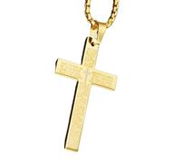 Collier chrétien pour homme | Collier chrétien | Pendentif en forme de verset de la Bible, en acier inoxydable religieux, Refer to description, Acier inoxydable, Unisexe