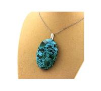 Collier Chrysocolle 71.55 carats - A Bijoux