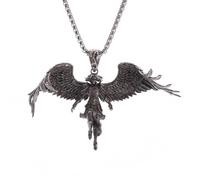 Collier classique avec pendentif archange Patronus Fils de Dieu Gabriel pour couple