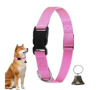 Collier Cloche pour Vache - Collier Anti-dérapant Réglable pour Chèvre - Collier Cervical avec Boucle À Détachement Rapide Son Clair Design Anti-Perte pour Animaux De Ferme