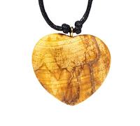Collier coeur Palo Santo 4 cm - 19908