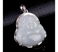 Collier Collier de jade avec pierres précieuses naturelles, boucle d'harmonie/pendentif en pièce de monnaie ancienne, collier porte-bonheur for femme et homme, bracelet Feng Shui, amulette for la prot