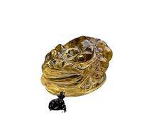 Collier, collier Feng Shui, collier de prospérité, collier de pierres précieuses naturelles, pendentif en cristal jaune, amulette en cristal for femmes et hommes, chaîne de pull, attire la richesse, l