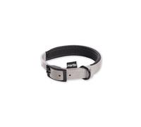 MARTIN SELLIER-Collier droit Confort pour chien coloris gris - 2,5x65 cm