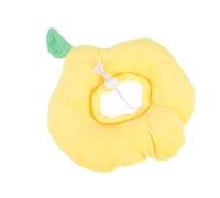 Collier Conftable pour Chat, Cône Fruit Jaune Doux, Protection | Récupération Intérieure, Matière Pelucheuse, Style Décoratif Chic, Usage Petit Chien et Autres Animaux