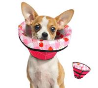 Collier conique doux pour chien après chirurgie : réglable, long, pliable, confortable, pour la convalescence, la honte élisabéthaine arrête de lécher les chiens de petite, moyenne et grande taille
