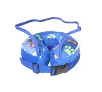 Collier conique gonflable avec cloison transparente pour éviter le léchage et les morsures - Convient pour les chiens, les chats, les chiens - Petite taille