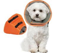 Collier conique pour chien après chirurgie - Collier de convalescence réglable pour chien - Collier élizabéthain léger et doux - Respirant - Pour chiens de petite, moyenne et grande taille