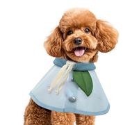 Collier conique pour chien - Cordon de fermeture réglable pour éviter le léchage | Collier de protection pour roseaux, chiot, intérieur et extérieur, cour, voyage, promenade S, M, L