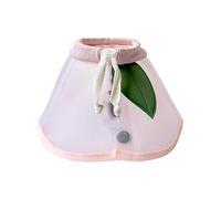 Collier conique pour chien - Cordon de fermeture réglable pour éviter le léchage | Collier de protection pour roseaux, chiot, intérieur et extérieur, cour, voyage, promenade S, M, L