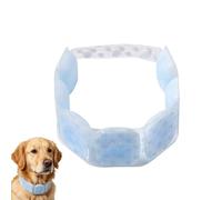 Collier cool pour chien - Léger et réutilisable pour soulager la chaleur du cou pour chien, collier rafraîchissant anti-stress et anti-stress | Été extérieur, plage, promenade, parc, intérieur, chat
