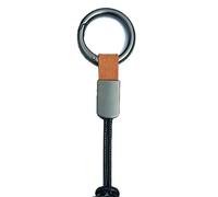 Collier court suspendu en corde pour montre connectée, marron