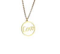 Collier creux avec pendentif rond en forme de cœur en angla, cadeau commémoratif pour un couple de confession romantique, parfait pour la Saint-Valentin, les demandes en mariage et les anniversaires