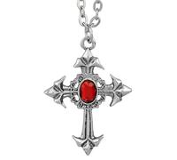 Widmann S.r.l. Collier Croix gothique avec pierre