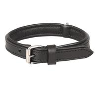 Collier Arizona Cuir Noir XS/S 23-27CM 18MM