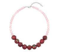 Collier d ' exposition d ' art, bijoux de déclaration en perles de, A