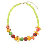 Collier d ' exposition d ' art, bijoux de déclaration en perles de, H
