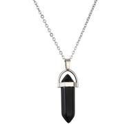 Collier d'agar-Noir KP34120