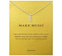 Collier d'amitié Infinite 8 avec pendentif en forme d'éléphant porte-bonheur et perle - Pour femme - Carte cadeau, Métal, Non connu