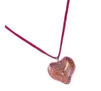 Collier d'amour réglable avec pendentif en forme de cœur coloré, bijoux religieux tendance pour la plupart des femmes à la mode, collier avec pendentif en forme de cœur coloré, taille unique, Comme
