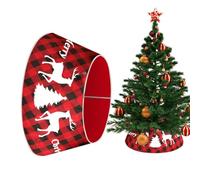 Collier d'arbre, décoration rustique de vacances, couverture de base enveloppante, alternative à la jupe d'arbre de Noël, anneau décoratif de base d'arbre, décoration moderne de ferme, affichage foi