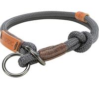 Collier d'arrêt BE NORDIC 30 cm/ø 6 mm gris foncé/marron